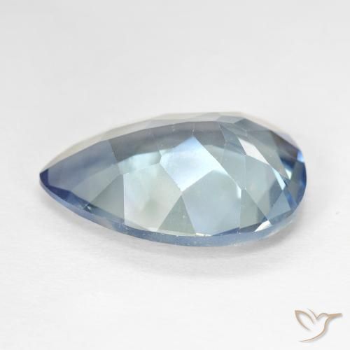 Quartzo Místico Multicolorido Natural 8.96ct, Formato de pêra, VVS-VS