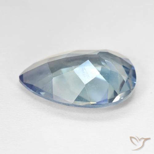 Quartzo Místico Multicolorido Natural 8.87ct, Formato de pêra, VVS-VS