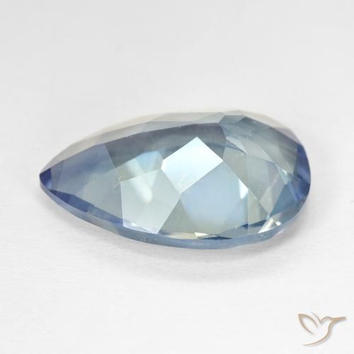 Quartzo Místico Multicolorido Natural 8.69ct, Formato de pêra, VVS-VS