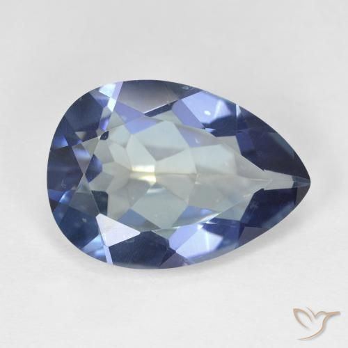Quartzo Místico Multicolorido Natural 8.62ct, Formato de pêra, VVS-VS
