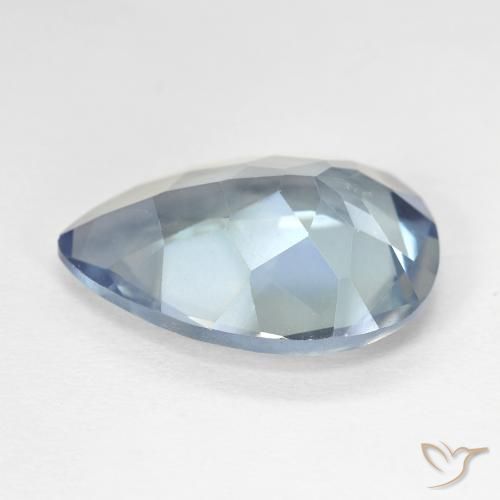 Quartzo Místico Multicolorido Natural 8.95ct, Formato de pêra, VVS-VS