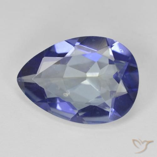 8.42ct Natural Multicolorido Quartzo Místico, Formato de pêra, VVS-VS