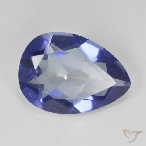 Quartzo Místico Multicolorido Natural 8.42ct, Formato de pêra, VVS-VS