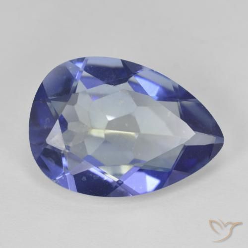 Quartzo Místico Multicolorido Natural 8.72ct, Formato de pêra, VVS-VS