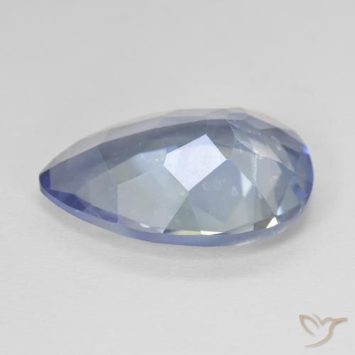 Quartzo Místico Multicolorido Natural 8.72ct, Formato de pêra, VVS-VS