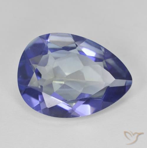 Quartzo Místico Multicolorido Natural 8.50ct, Formato de pêra, VVS-VS