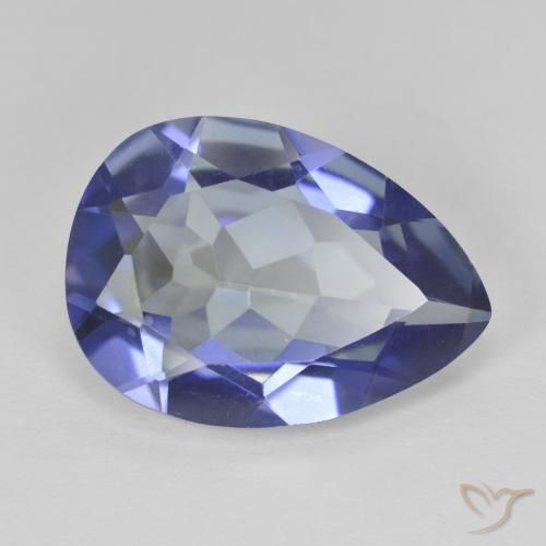 Quartzo Místico Multicolorido Natural 8.55ct, Formato de pêra, VVS-VS