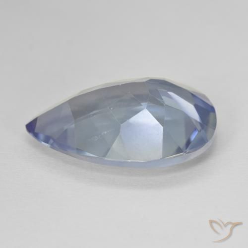 Quartzo Místico Multicolorido Natural 8.55ct, Formato de pêra, VVS-VS