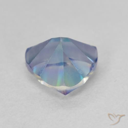 Quartzo Místico Multicolorido Natural 1.14ct, Trilhão, VVS-VS