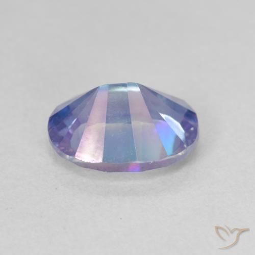 Quartzo Místico Multicolorido Natural 1.75ct, oval, VVS-VS