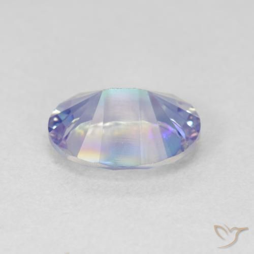 Quartzo Místico Multicolorido Natural 1.64ct, oval, VS