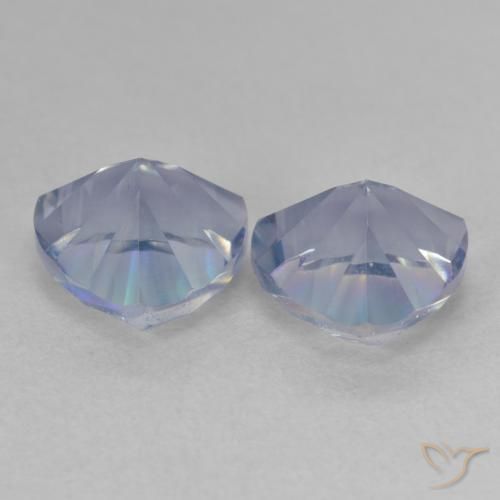 Pedras preciosas de Quartzo Místico Multicolorido natural de 3.67 ct, Trilhão, VS