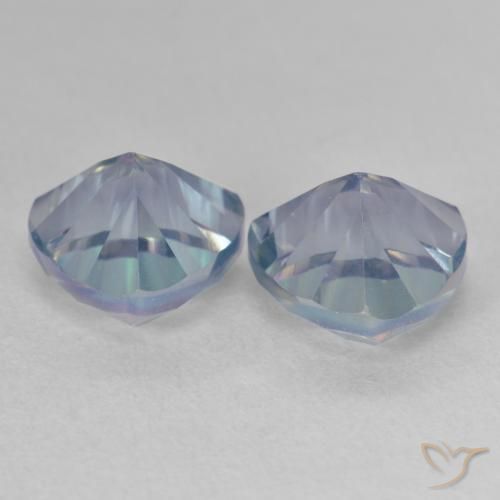 Pedras preciosas de Quartzo Místico Multicolorido natural de 3.91 ct, Trilhão, VS