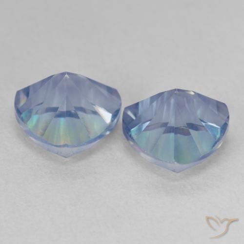Pedras preciosas de Quartzo Místico Multicolorido natural de 3.75 ct, Trilhão, VVS-VS
