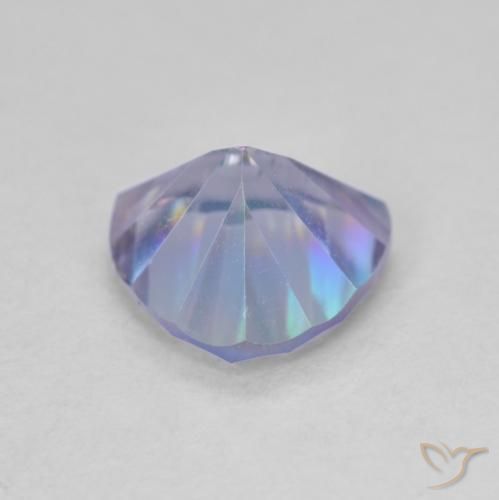 Quartzo Místico Multicolorido Natural 1.59ct, Trilhão, VVS-VS