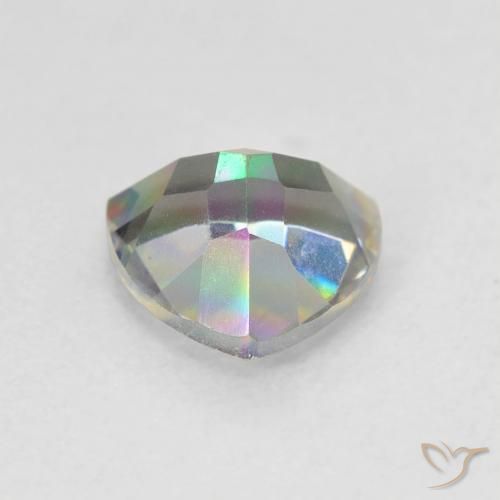 Quartzo Místico Multicolorido Natural 1.04ct, Trilhão, VVS