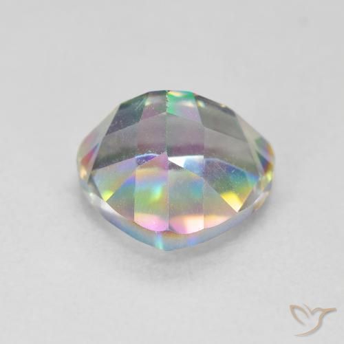Quartzo Místico Multicolorido Natural 2.62ct, Trilhão, VS
