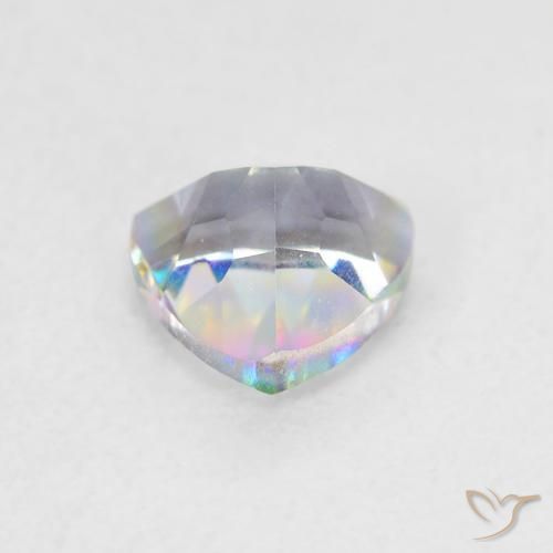 Quartzo Místico Multicolorido Natural 0.75ct, Trilhão, VVS
