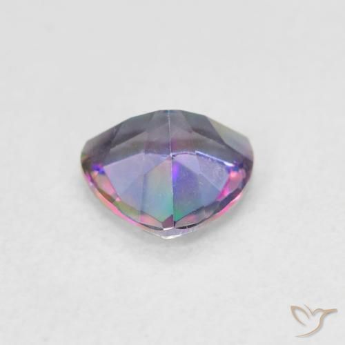 Quartzo Místico Multicolorido Natural 0.64ct, Trilhão, VVS