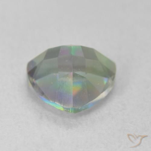 Quartzo Místico Multicolorido Natural 1.12ct, Trilhão, VVS