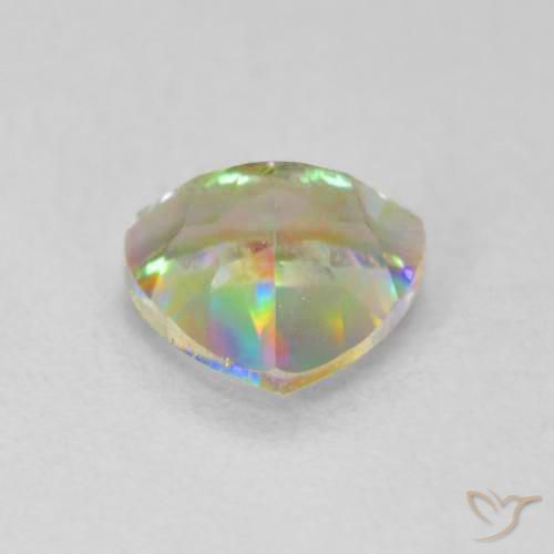 Quartzo Místico Multicolorido Natural 0.70ct, Trilhão, VS