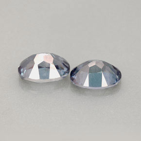 Pedras preciosas de topázio místico azul natural de  ct, corte oval, VVS-VS