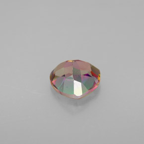 Topázio místico multicolorido natural 1,51ct, trillion, VVS-VS