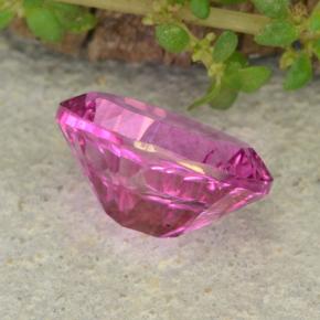 Topázio místico rosa natural 2,24ct, corte oval, VS-SI