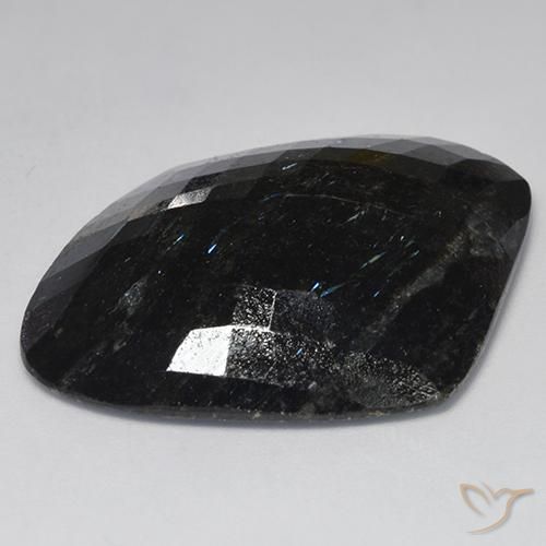 Nuummite Preto com brilho azul Natural 58.60ct, Chique, Opaco