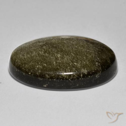 Obsidiana Multicolorido Natural 27.68ct, oval, Opaco