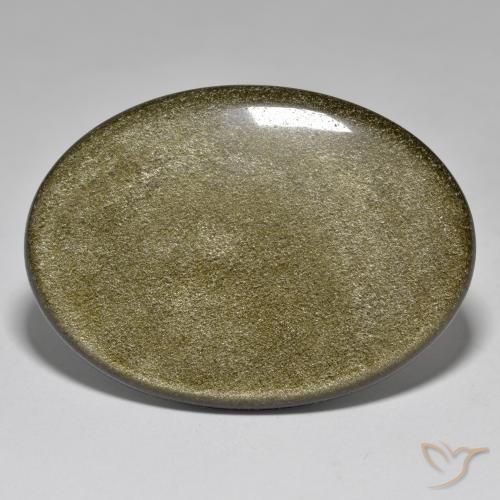 37.60ct Natural Multicolorido Obsidiana, oval, Opaco
