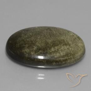 Obsidiana Multicolorido Natural 38.14ct, oval, Opaco