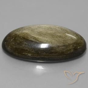 Obsidiana Multicolorido Natural 57.34ct, oval, Opaco