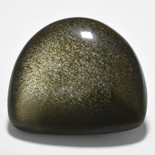 Obsidiana preto multicolorido Natural 27.49ct, Forma extravagante, Opaco