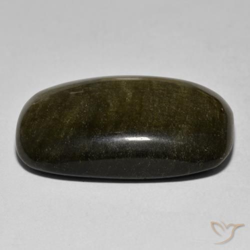 Obsidiana Multicolorido Natural 30.70ct, Almofada, Opaco