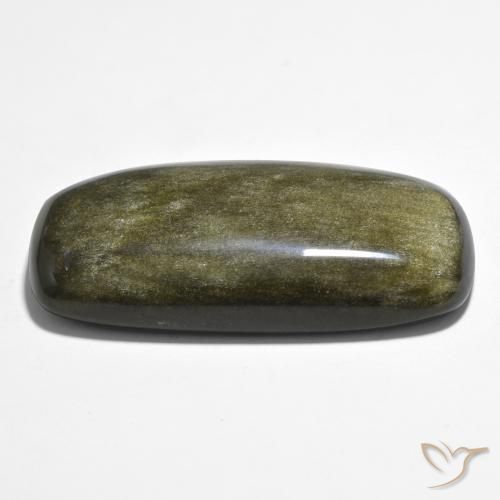 Obsidiana Multicolorido Natural 44.74ct, Almofada, Opaco