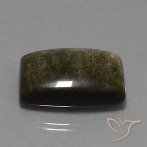 Obsidiana marrom escuro Natural 33.08ct, Chique, Opaco