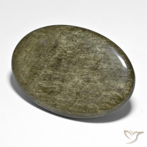 41.28ct Natural Multicolorido Obsidiana, oval, Opaco