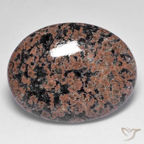 Obsidiana Multicolorido Natural 19.92ct, oval, Opaco