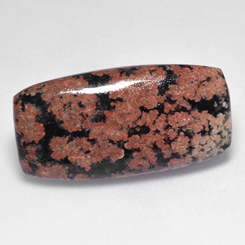 Obsidiana multicolorido natural 8,20ct, almofada cortada, opaco