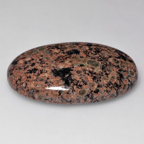 Obsidiana multicolorido natural 25,01ct, corte oval, opaco