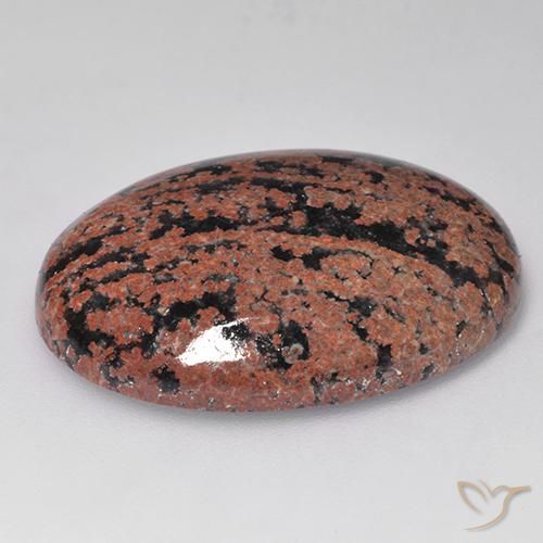 Obsidiana Multicolorido Natural 28.27ct, oval, Opaco