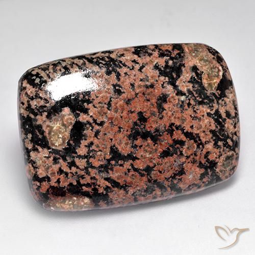 Obsidiana Multicolorido Natural 36.16ct, Almofada, Opaco