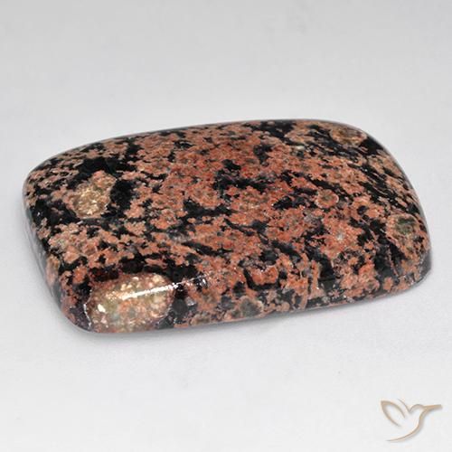 Obsidiana Multicolorido Natural 36.16ct, Almofada, Opaco