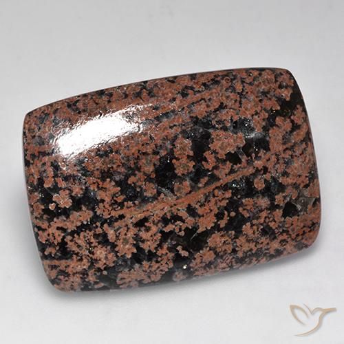 Obsidiana Multicolorido Natural 32.13ct, Almofada, Opaco