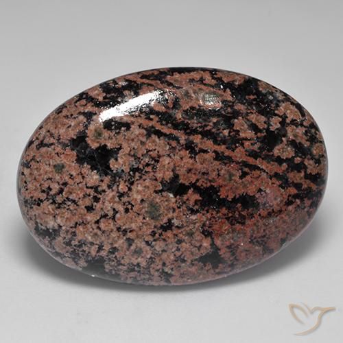 Obsidiana Multicolorido Natural 34.04ct, oval, Opaco