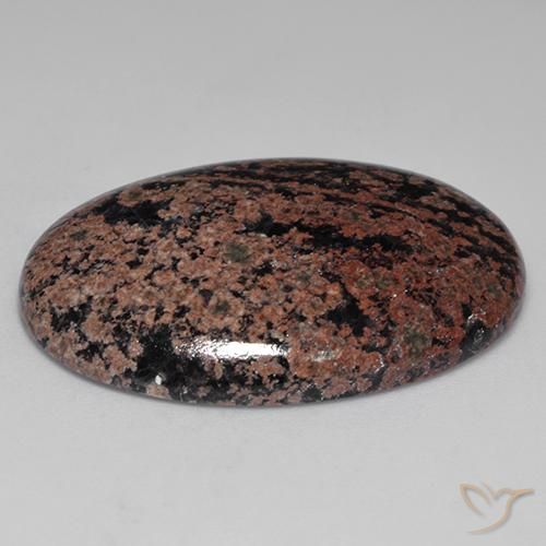 Obsidiana Multicolorido Natural 34.04ct, oval, Opaco