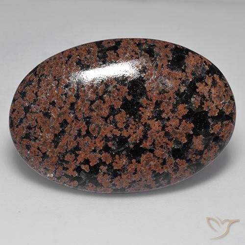 32.65ct Natural Multicolorido Obsidiana, oval, Opaco