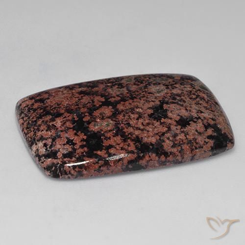 Obsidiana Multicolorido Natural 27.08ct, Almofada, Opaco