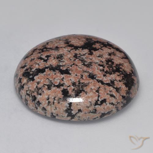 Obsidiana Multicolorido Natural 20.50ct, Redondo, Opaco